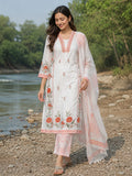 Pure cotton printed 3-piece suit