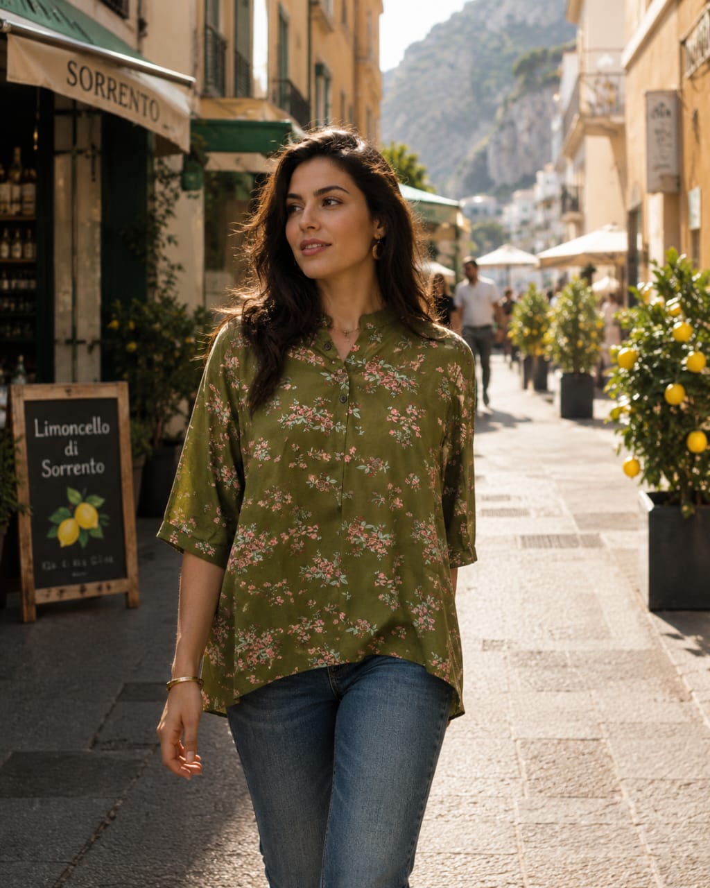 Floral Print Kurti